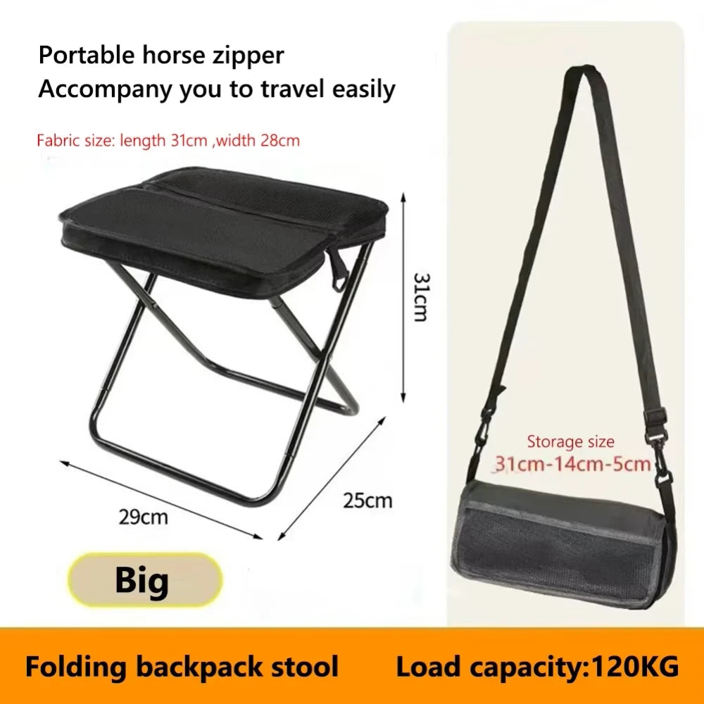 Banqueta Plegable Portatil para Camping
