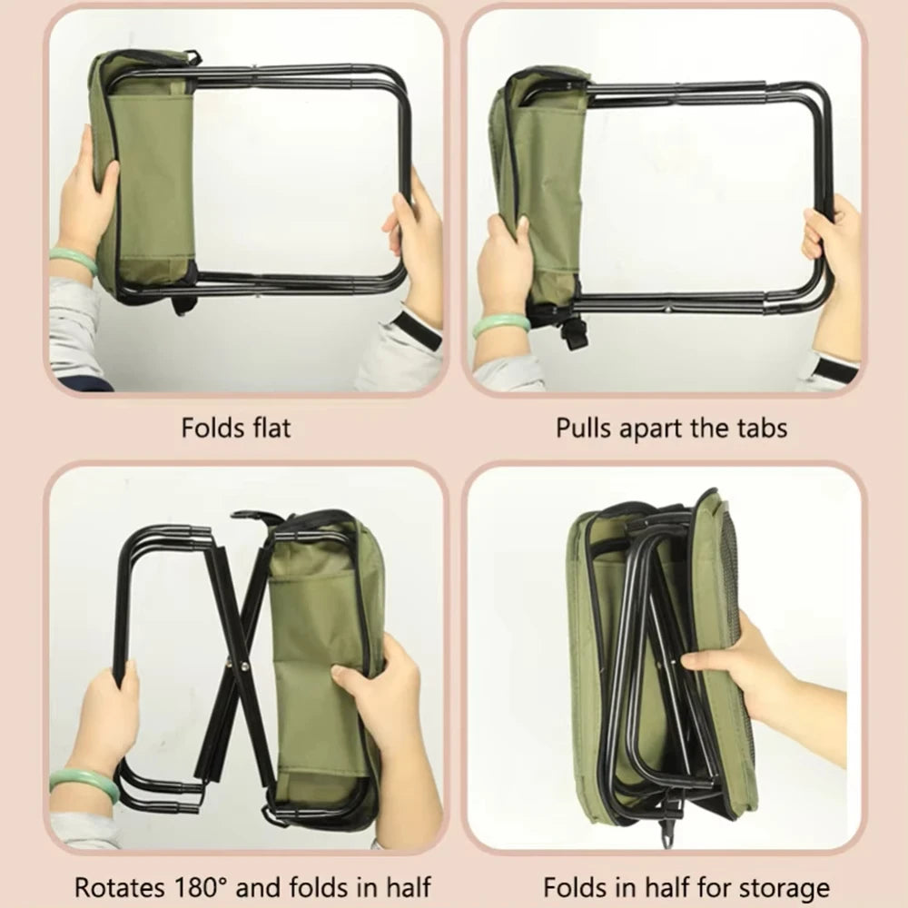 Banqueta Plegable Portatil para Camping
